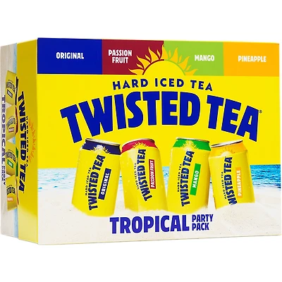 BCLIQUOR Twisted Tea - Tropical Party Pack 12 Can
