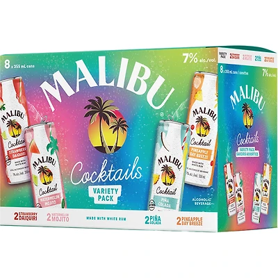 BCLIQUOR Malibu - Mixer Pack Can