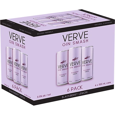 BCLIQUOR Verve - Gin Smash Blackberry Lemon Can