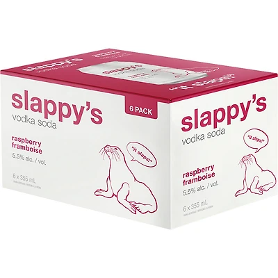 BCLIQUOR Slappy's - Raspberry Can