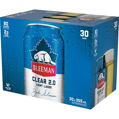 BCLIQUOR Sleeman - Clear 2.0 Can