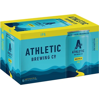 BCLIQUOR Athletic Brewing - Run Wild Non Alcoholic Ipa Can