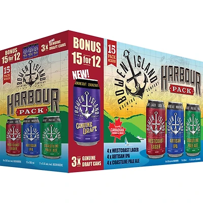 BCLIQUOR Bowen Island - Harbour 15 For 12 Can 2.0
