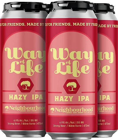 BCLIQUOR Neighbourhood Brewing - Way Of Life Hazy Ipa Tall Can