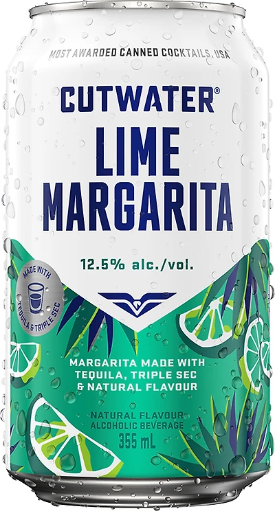 BCLIQUOR Cutwater - Lime Margarita Single Can
