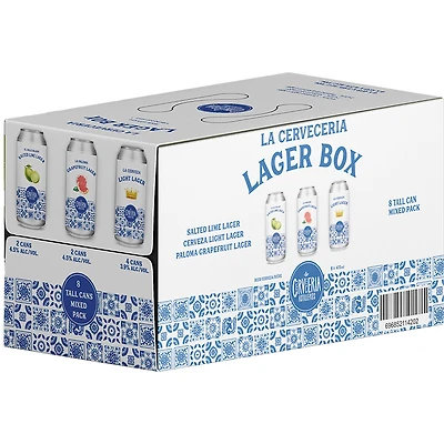 BCLIQUOR La Cerveceria - Lager Mix Pack Tall Can