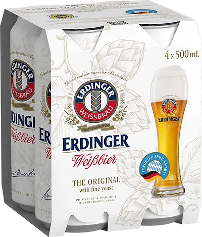 BCLIQUOR Erdinger - Weissbier Tall Can