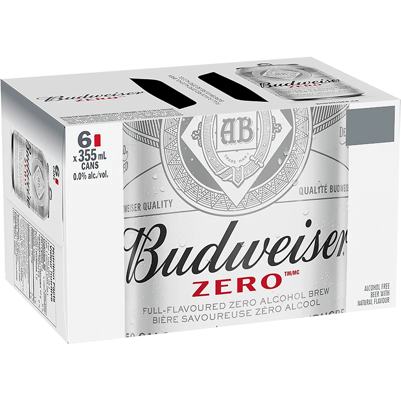 BCLIQUOR Labatt - Budweiser Zero