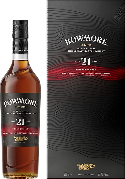 BCLIQUOR Bowmore - 21 Year Old Sherry Oak
