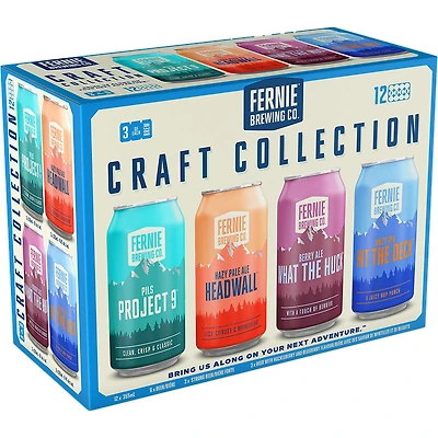 BCLIQUOR Fernie Brewing - Craft Collection Pack Can