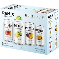 BCLIQUOR Remix - 12 Can Vodka Soda Vol 2