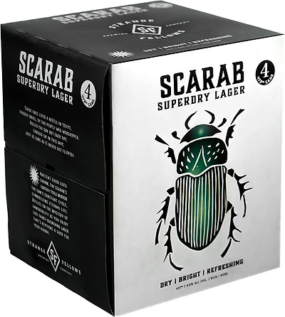 BCLIQUOR Strange Fellows Brewing - Scarab Super Dry Lager Tall Can