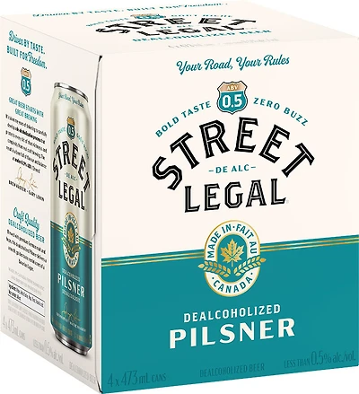 BCLIQUOR Street Legal - Dealc Pilsner Tall Can