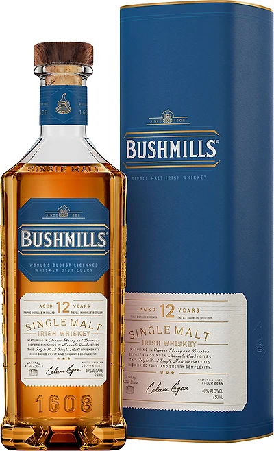 BCLIQUOR Bushmills - 12 Year Old Irish Whiskey
