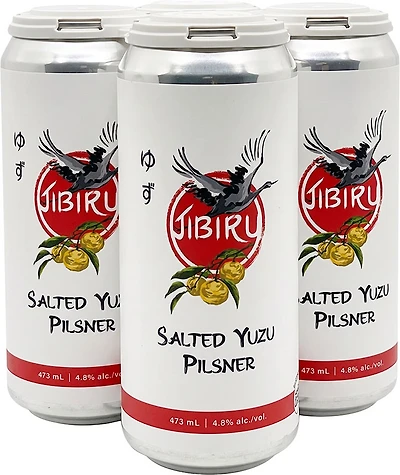 BCLIQUOR Jibiru - Salted Yuzu Pilsner Tall Can