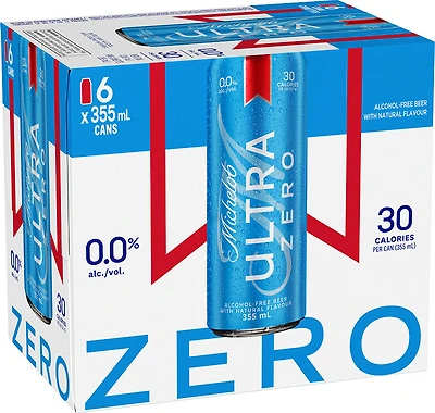 BCLIQUOR Labatt - Michelob Ultra Zero Can