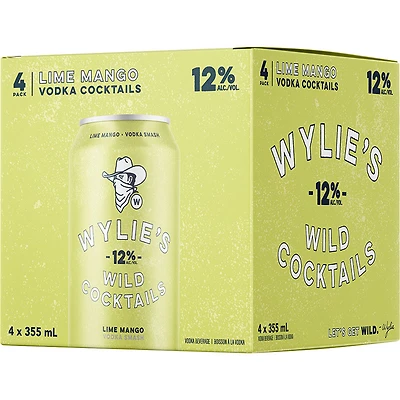 BCLIQUOR Wylie's - Lime Mango Can