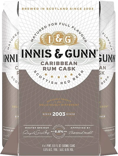 BCLIQUOR Innis & Gunn - Caribbean Rum Cask 4pk Tall Can