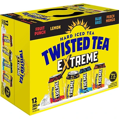 BCLIQUOR Twisted Tea - Extreme Party Can Pack