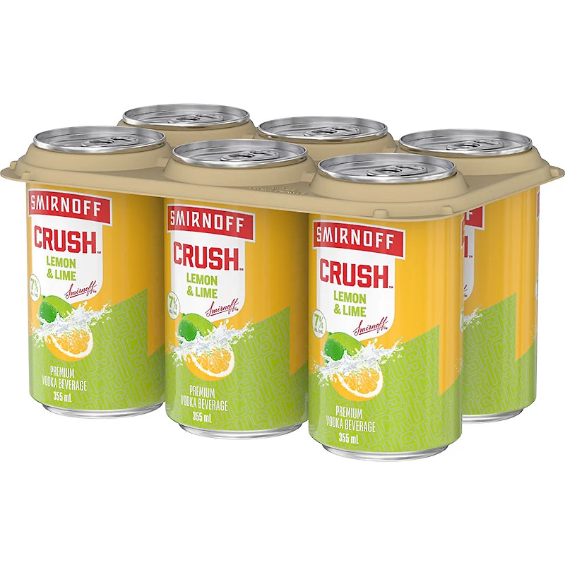 BCLIQUOR Smirnoff Crush - Lemon And Lime Can
