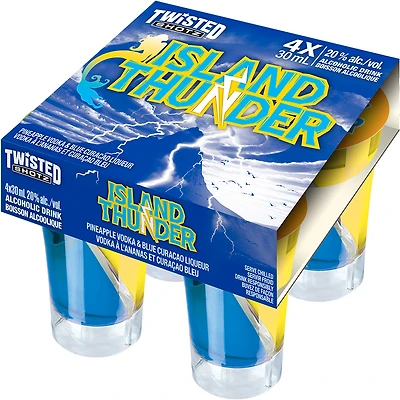 BCLIQUOR Twisted Shotz - Island Thunder