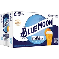 BCLIQUOR Blue Moon - Non Alc Can