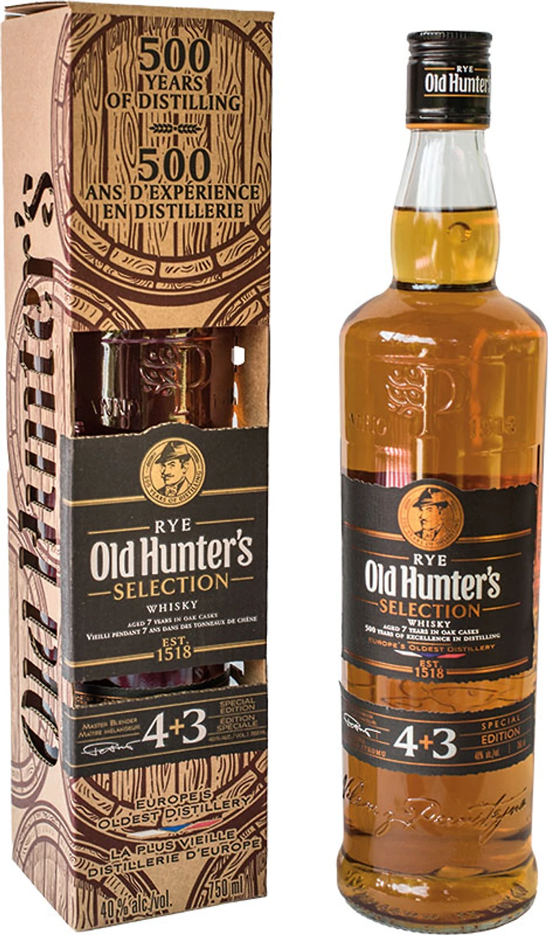 BCLIQUOR Old Hunter's Selection Rye Whisky