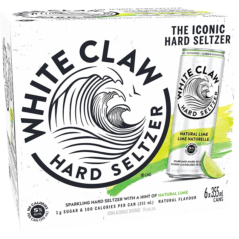 BCLIQUOR White Claw - Lime Can