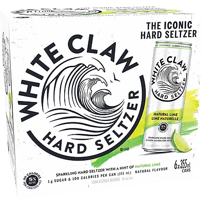 BCLIQUOR White Claw - Lime Can