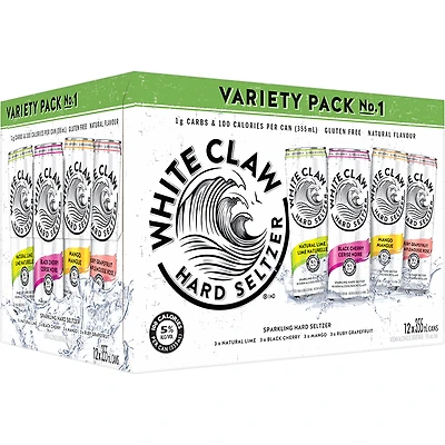 BCLIQUOR White Claw - Variety Pack Can
