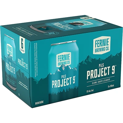 BCLIQUOR Fernie - Project 9 Pilsner Can