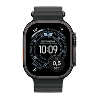 Apple Watch Ultra 3 - boîtier en Noir Titane de 49mm - bracelet Noir Océan