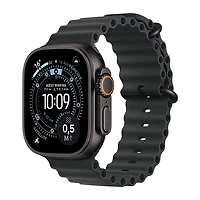 Apple Watch Ultra 3 - boîtier en Noir Titane de 49mm - bracelet Noir Océan