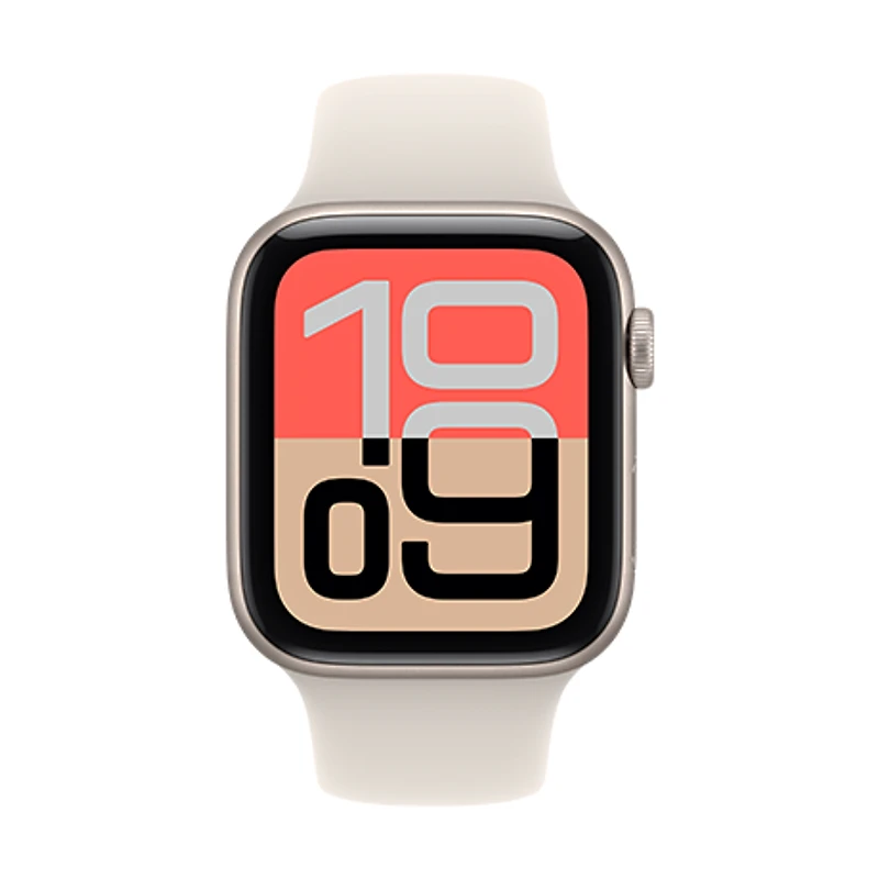 Apple Watch SE 3 - boîtier en aluminium minuit de 44 mm bracelet sport (M/G)