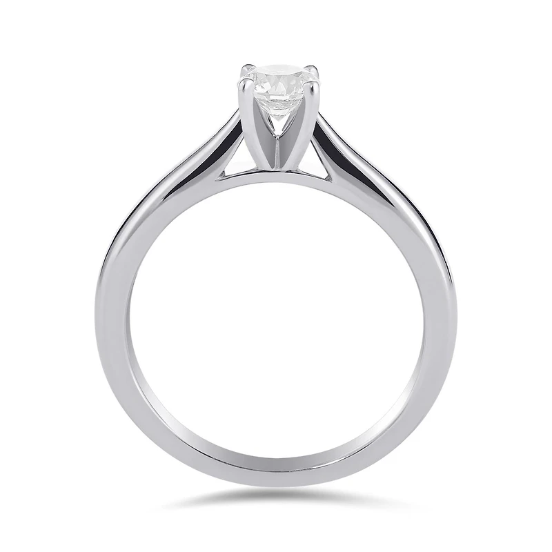 14K White Gold Serenade 0.23CT Solitaire Engagement Ring