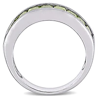 Julianna B Sterling Silver Peridot Ring