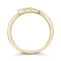 10K Yellow Gold 0.10CTW Diamond Promise Ring
