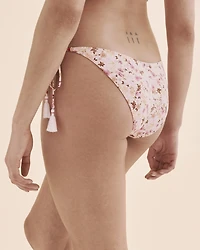 Bas de bikini brésilien coupe en V Boho