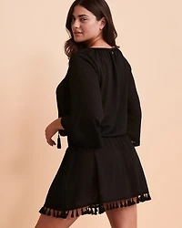 Robe à pampilles