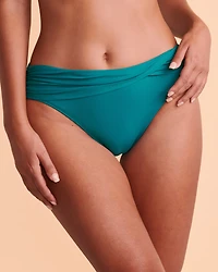 Bas de bikini bande taille torsadée U THINK PINK