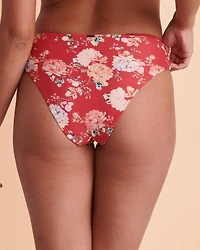 STELLA FLORAL Tulum High Leg Bikini Bottom