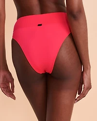Bas de bikini jambe haute DIVA PINK