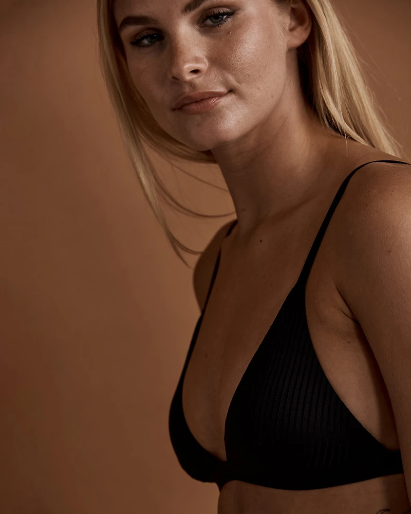 Haut de bikini triangle Moss ECORIB