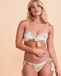 Haut de bikini plongeant réversible COCO FOREST