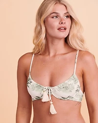 Haut de bikini plongeant réversible COCO FOREST