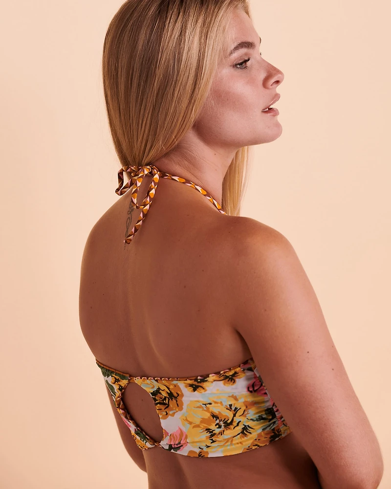 Haut de bikini bandeau réversible KALEIDOSCOPE