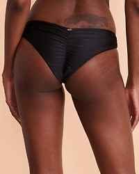 Bas de bikini plissé BLACK PIER