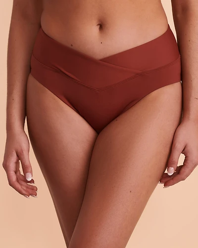 Bas de bikini bande taille croisée ISLAND GODDESS