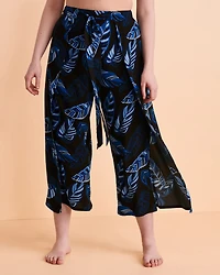 Pantalon jambe large MIDNIGHT LEAVES