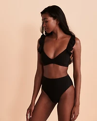 Bas de bikini taille haute BAY